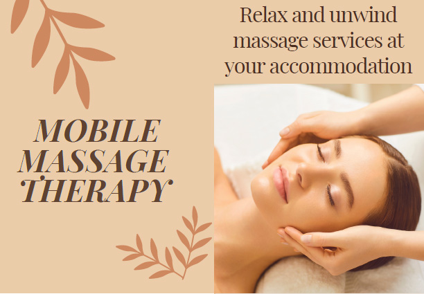 Massage direkt an der Unterkunft